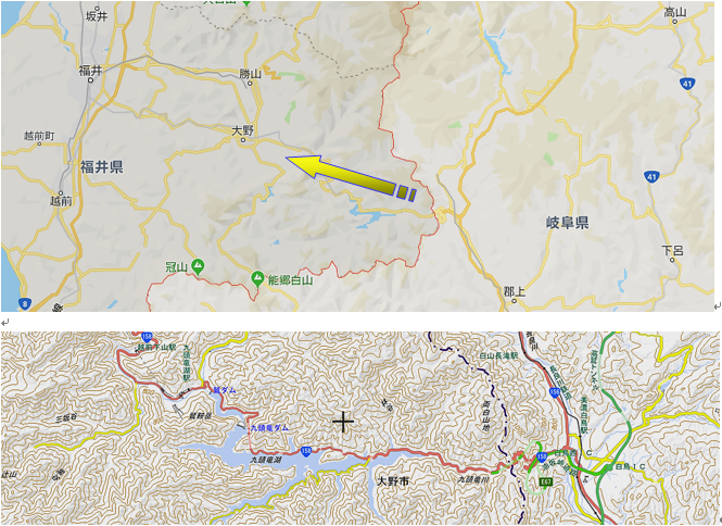 739 九頭竜ダムに沈められた穴馬総社 新ひぼろぎ逍遥